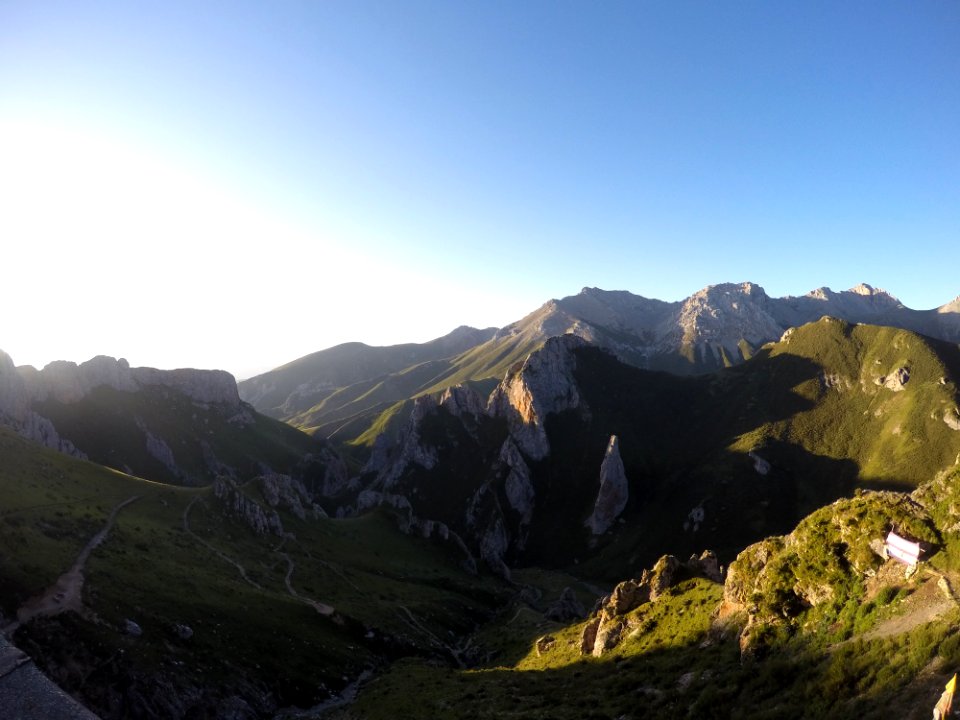 Mountainous Landforms Mountain Ridge Mountain Range photo