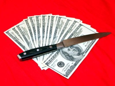 Cash Money Knife Currency