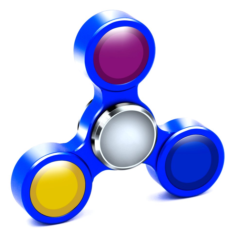 Product Cobalt Blue Hardware Circle