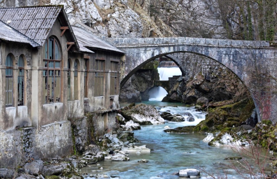 Arch Bridge Bridge Water Watercourse
