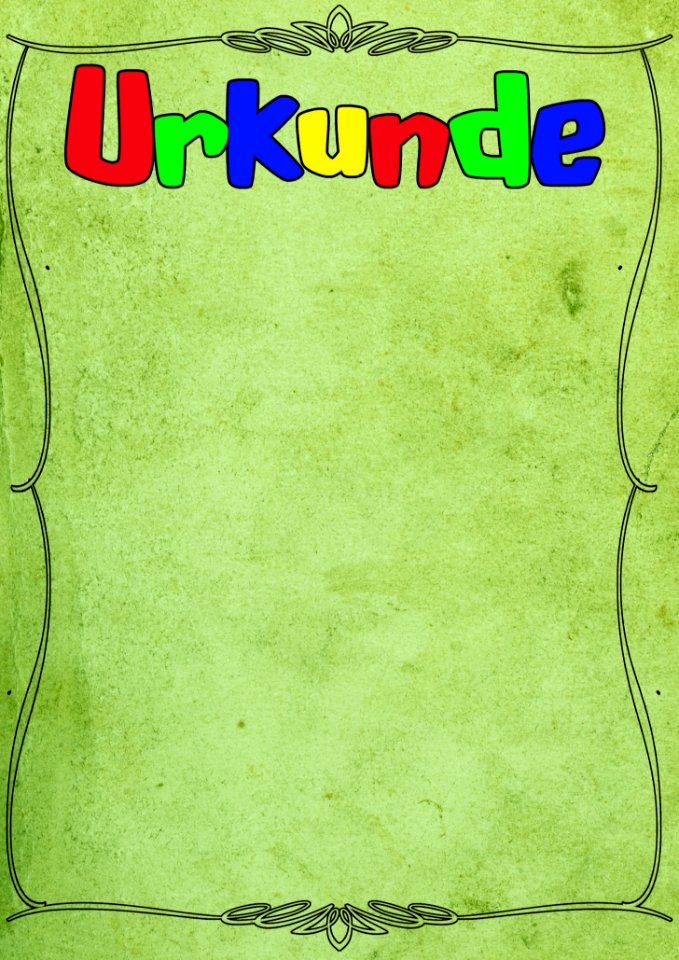 Green Text Grass Font