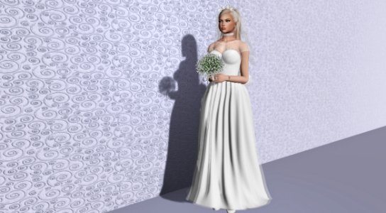 Gown Dress Wedding Dress Bridal Clothing photo