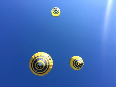 Yellow Sky Ball Computer Wallpaper