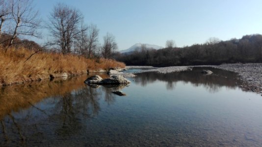Water Reflection River Waterway photo