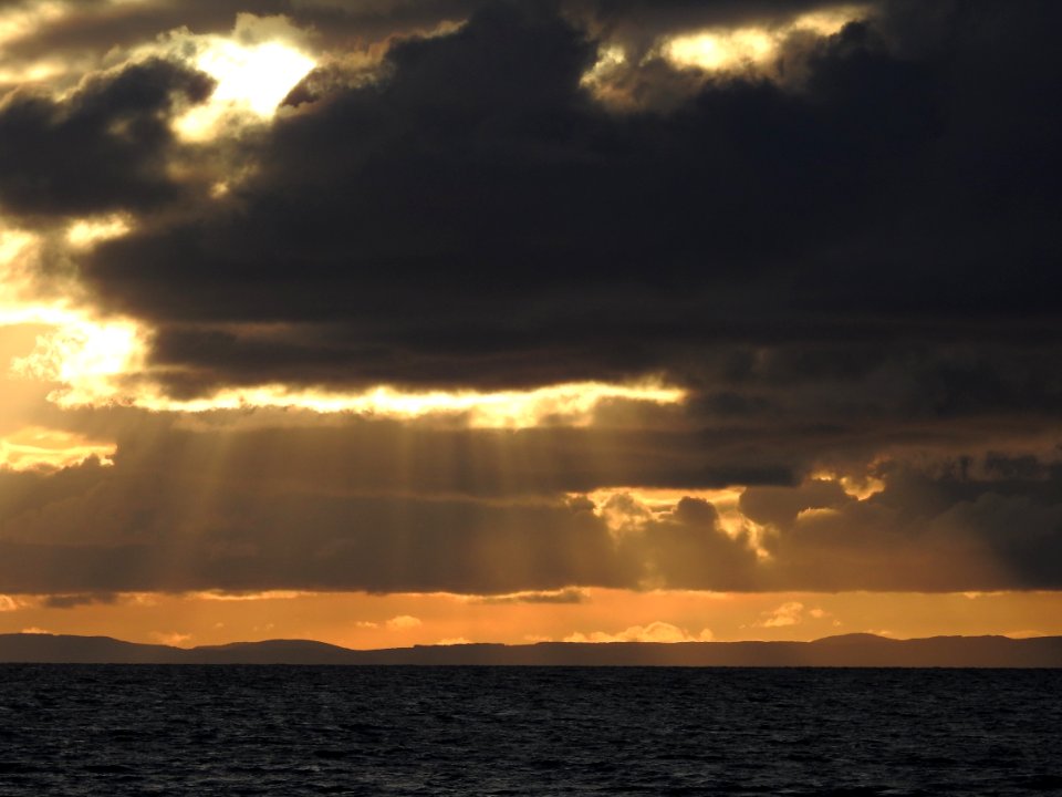 Sky Horizon Cloud Sea photo