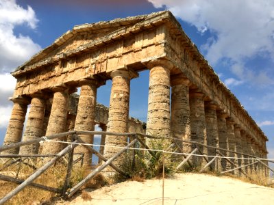 Historic Site Ancient History Ancient Greek Temple Archaeological Site photo