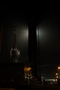 Light tower crane