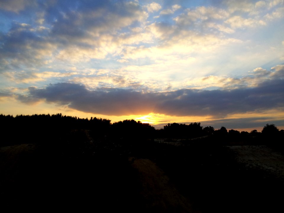 Sky Cloud Horizon Dawn