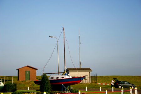 Boat Sky Mast Sail photo
