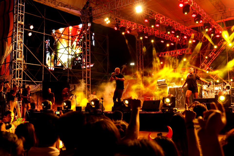 Crowd Stage Entertainment Rock Concert photo