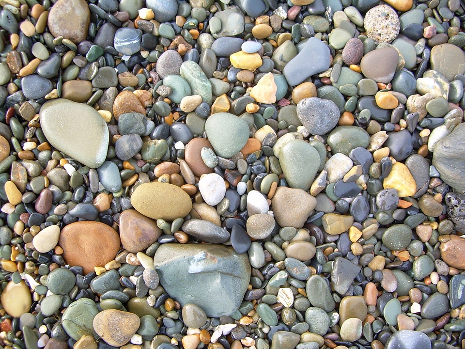 Pebbles nature colorful
