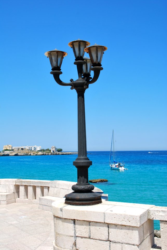 Light Fixture Sea Sky Street Light