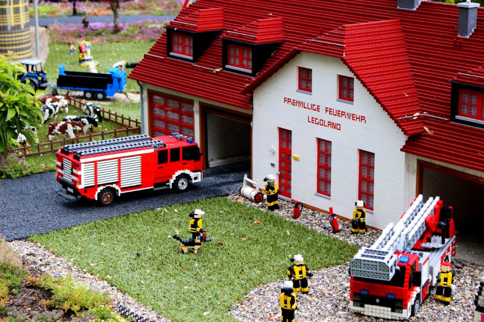 Fire Department House Vehicle Car