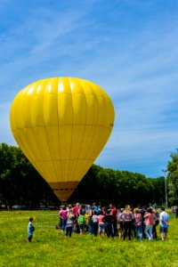 Hot Air Ballooning Hot Air Balloon Yellow Daytime