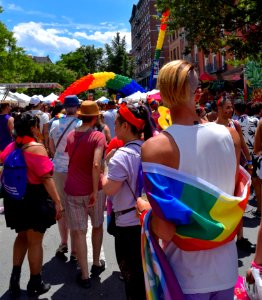 Crowd Festival Pride Parade Event photo