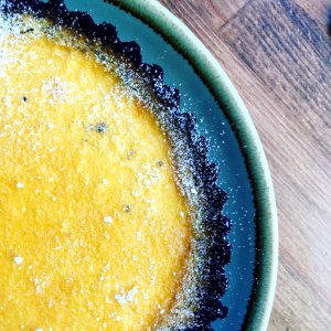 Vegetarian Food Dish Treacle Tart Recipe