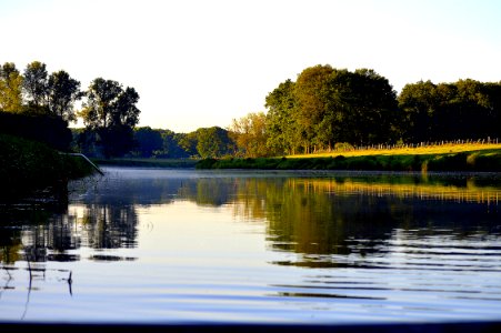 Reflection Water Waterway Nature