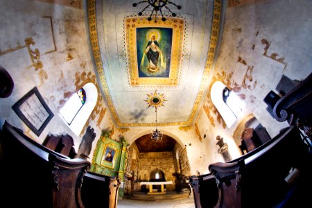 Chapel Building Ceiling Interior Design photo