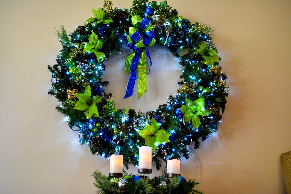 Christmas Decoration Wreath Decor Tree