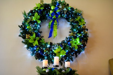 Christmas Decoration Wreath Decor Tree