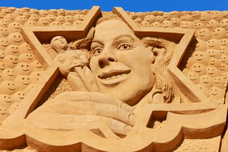 Sculpture Sand Art Carving photo