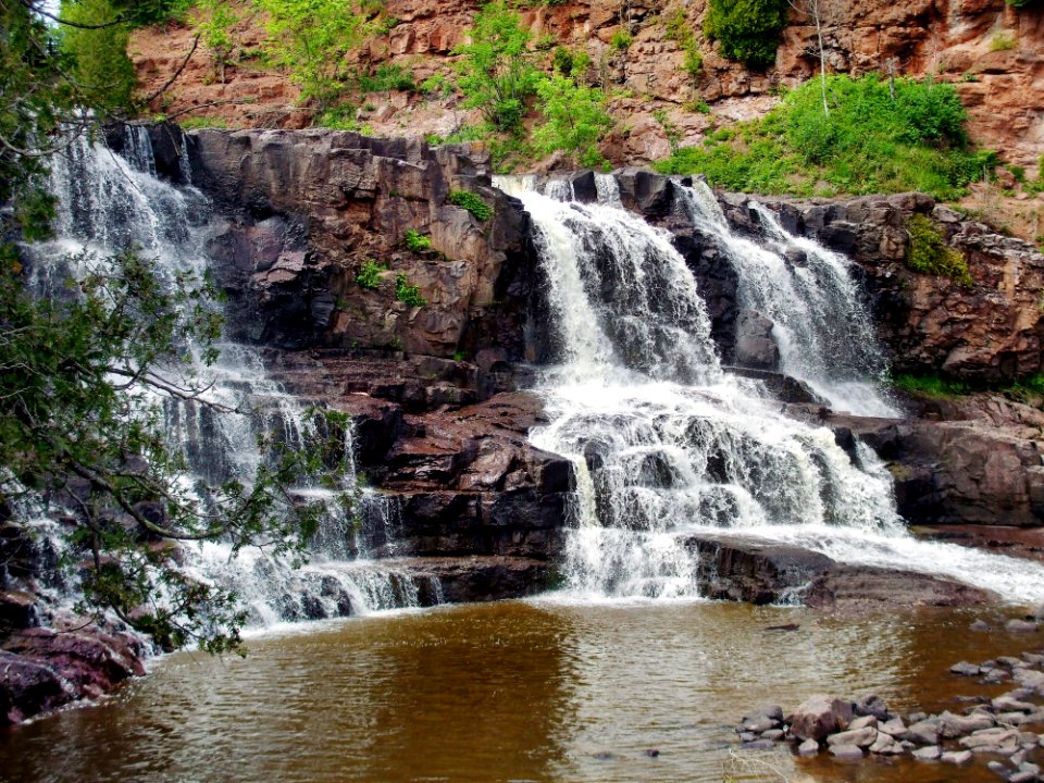 Waterfall Water Body Of Water Nature Reserve photo