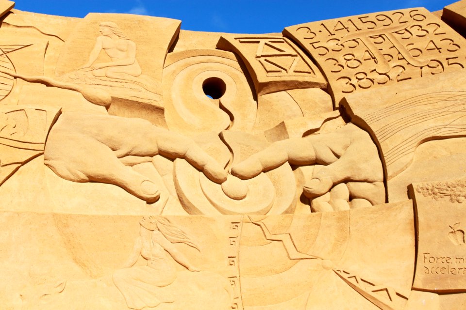 Sand Relief Sculpture Ancient History