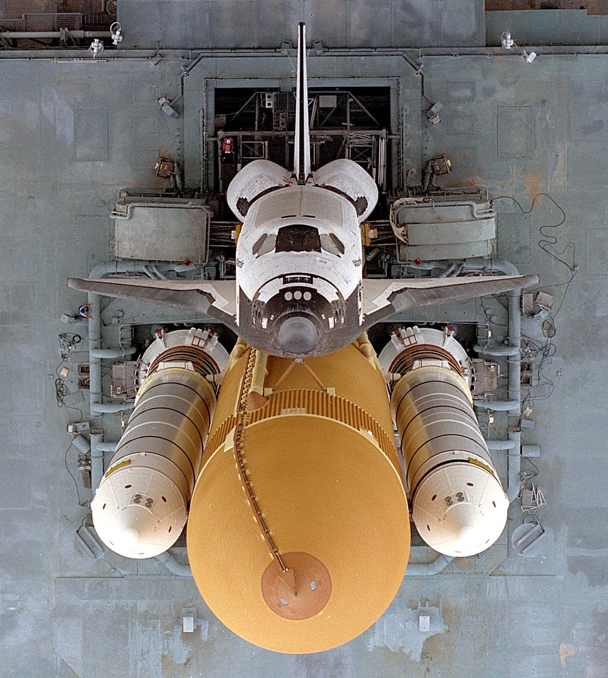 Space shuttle atlantis spaceship
