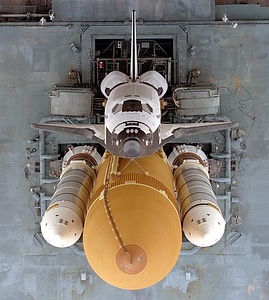 Space shuttle atlantis spaceship