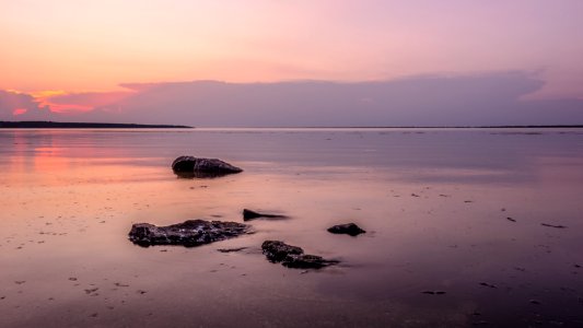 Shore Horizon Sea Calm