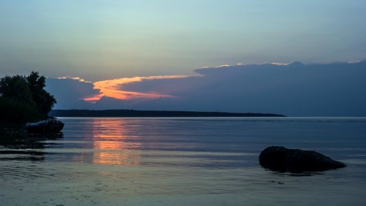 Horizon Sky Sea Coast photo