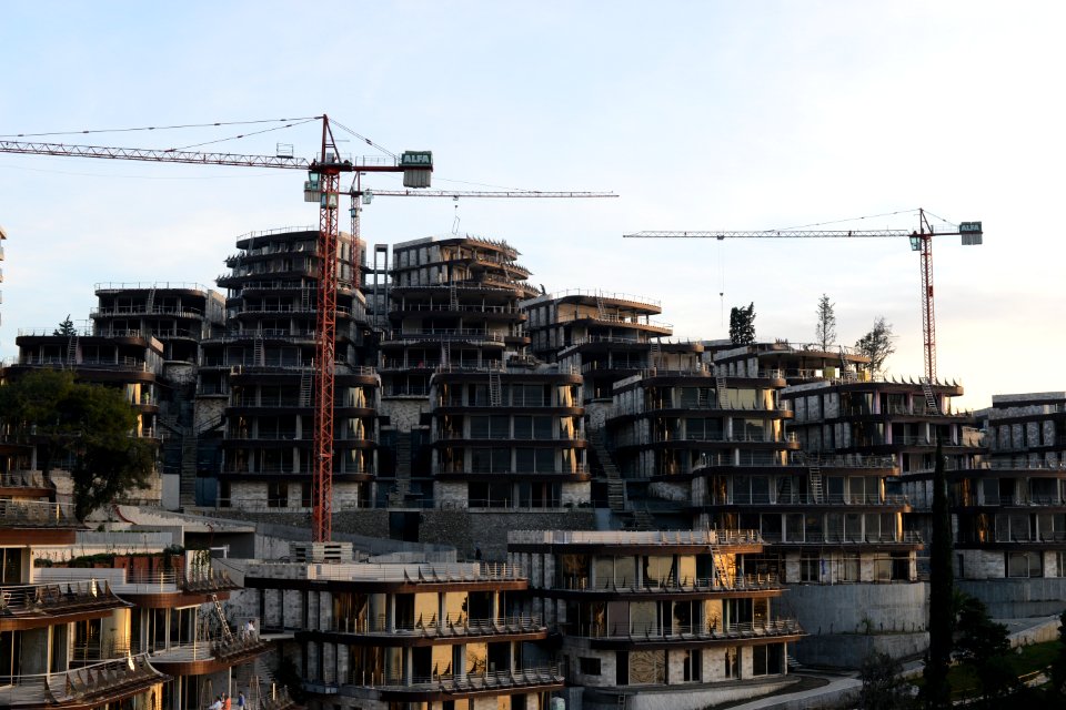 Residential Area Building Metropolis Urban Area