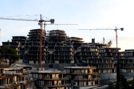 Residential Area Building Metropolis Urban Area