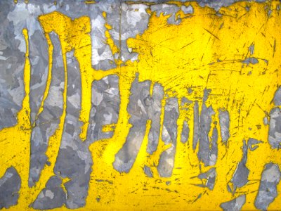 Yellow Art Pattern Font