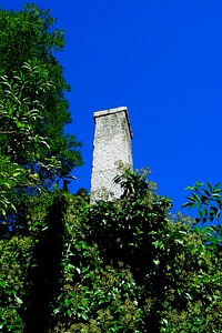 Architecture ruins pillar