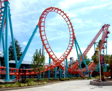Amusement Park Amusement Ride Roller Coaster Park photo