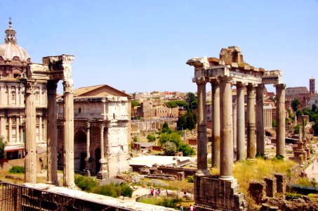 Historic Site Ancient Roman Architecture Ancient Rome Ruins photo