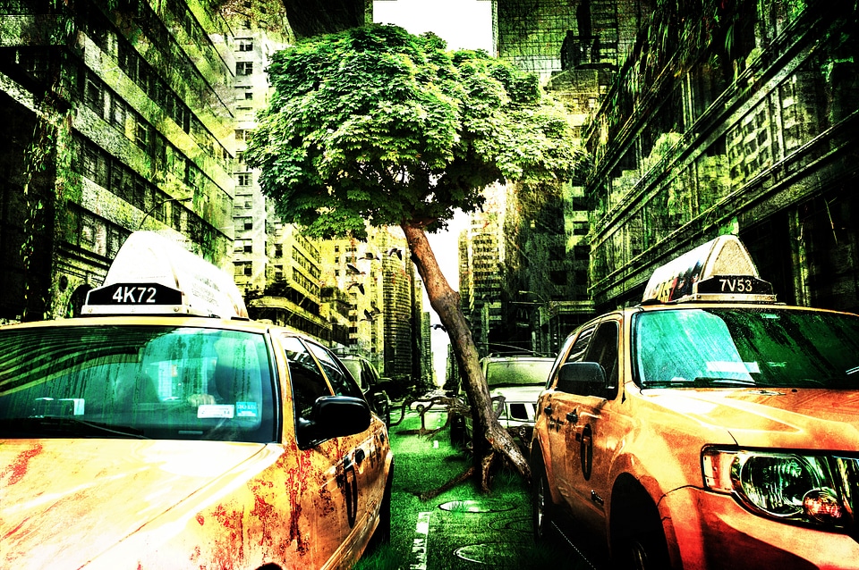 Apocalypse distorted false color