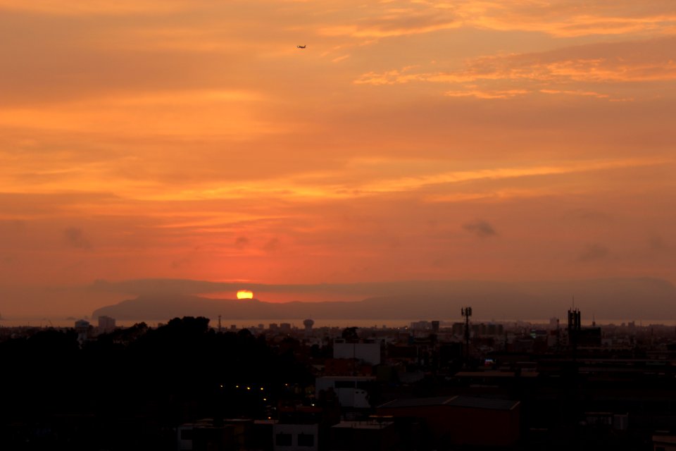 Sky Afterglow Horizon Dawn