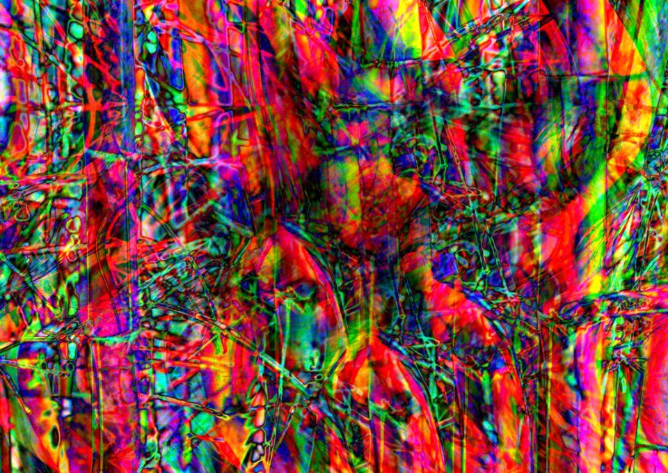 Psychedelic Art Art Tree Modern Art