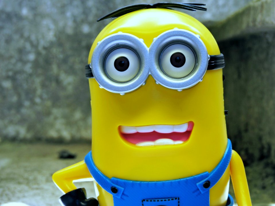 Yellow Toy Close Up
