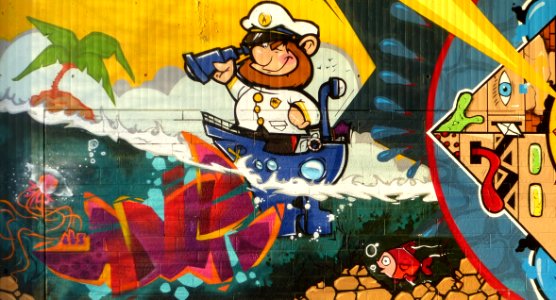 Art Mural Graffiti Street Art photo