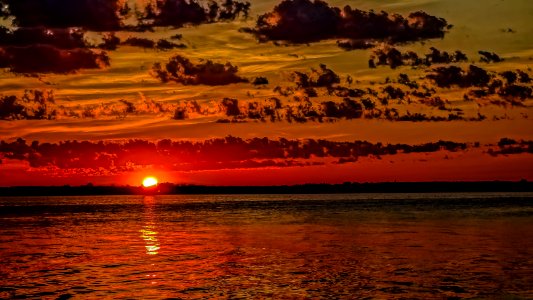 Sky Sunset Horizon Sunrise
