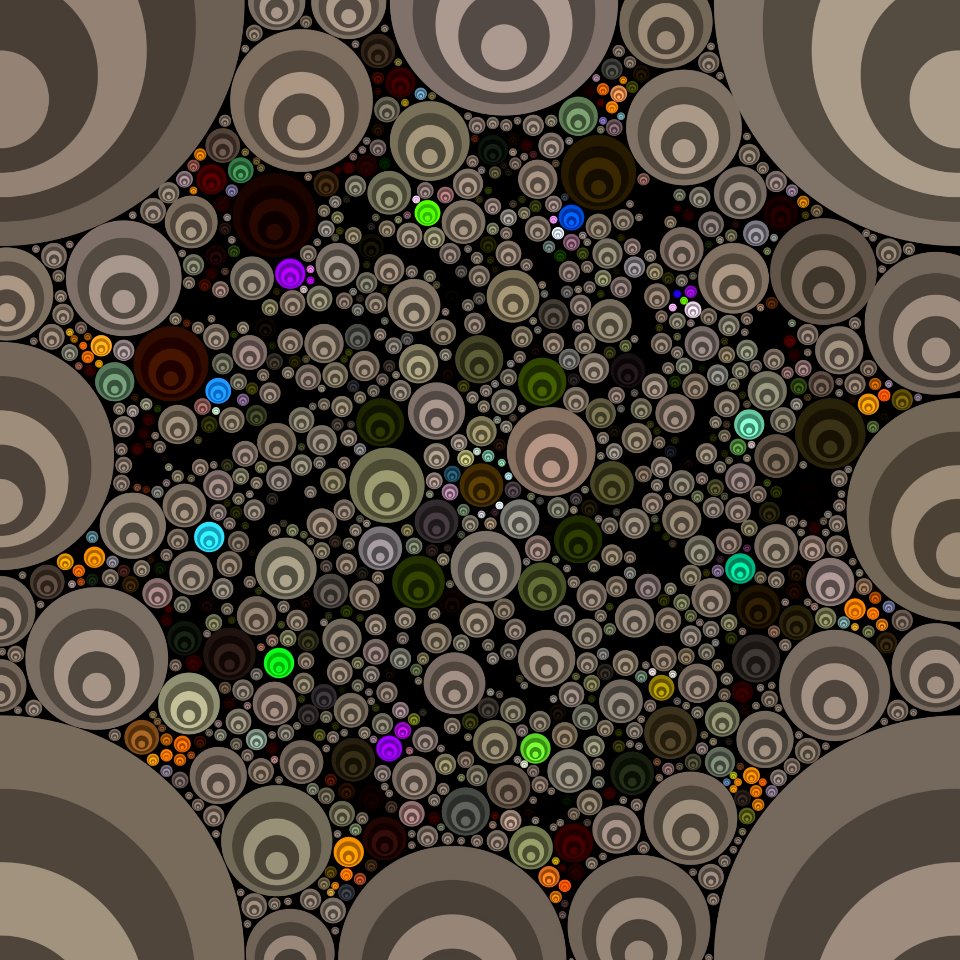 Pattern Circle Design Wallpaper