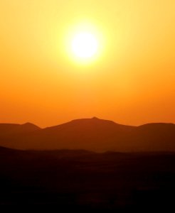 Sky Afterglow Horizon Sunrise