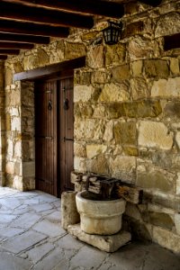 Wall Window Stone Wall Facade photo