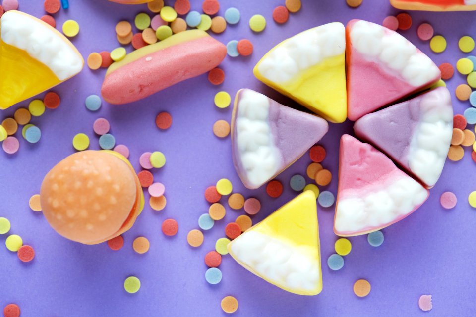 Background Birthday Bonbon