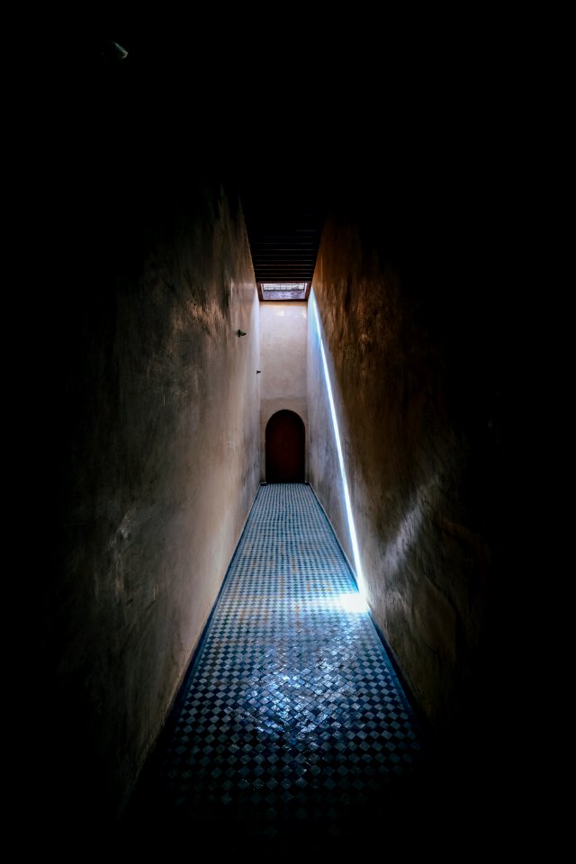 Brown And Gray Passageway