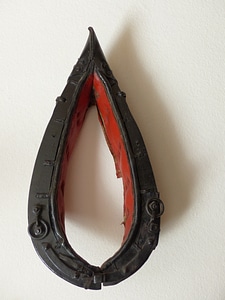 Kummt ring horse harness