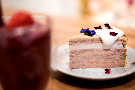 Sliced Cake